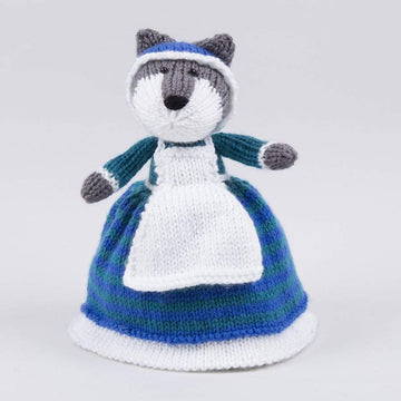 Deramores Topsty Turvy Red Riding Hood Toy Knitting Pattern