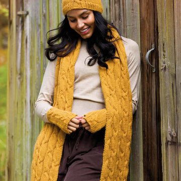 Irene Knitted Cable Accessory Set Pattern