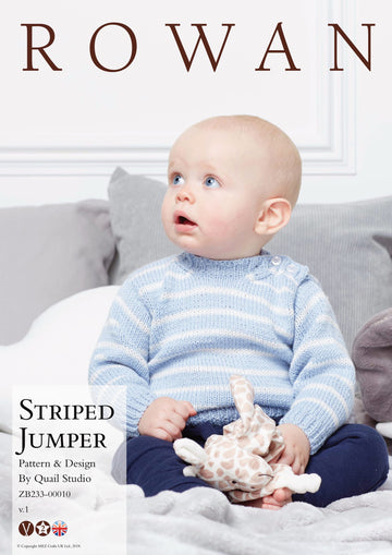 Rowan Striped Jumper Knitting Pattern