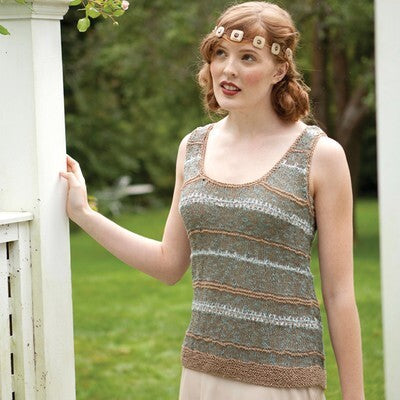 Berroco 329 Lago, Seduce & Captiva Metallic Knitting Pattern