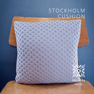 MillaMia Stockholm Cushion Cover Knitting Pattern