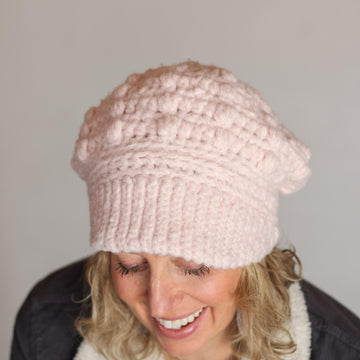 Newsboy Cap and Hand Warmers