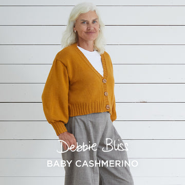 Debbie Bliss Saoirse Cropped Cardigan Knitting Pattern
