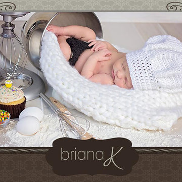 Newborn Chef Hat and Diaper Cover