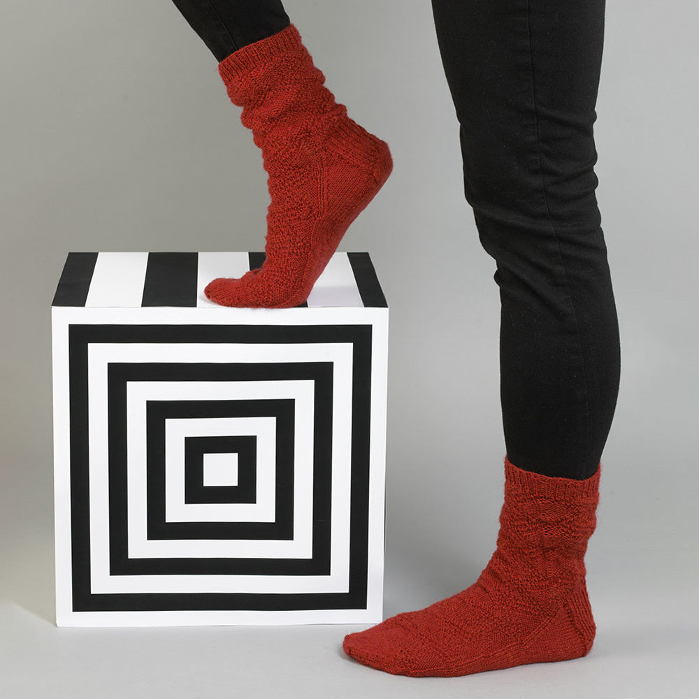 MillaMia Ame Socks Knitting Pattern