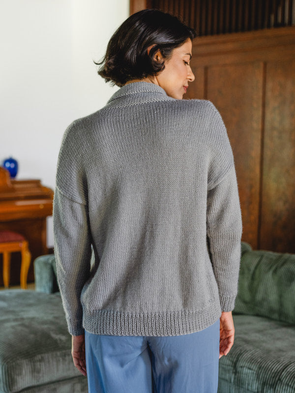 Windsor Cardigan in Berroco Modern Comfort Knitting Pattern
