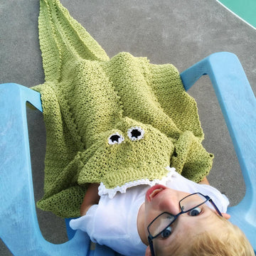 Hooded Beach Alligator Towel