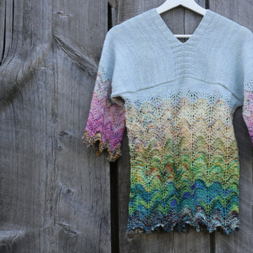 Koigu Sweet Pea Nymph Tunic Top Knitting Pattern