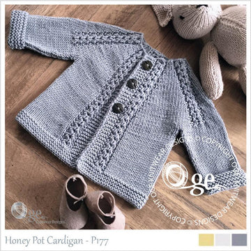 Romper & Cardigan - Honey Pot P177 + P178