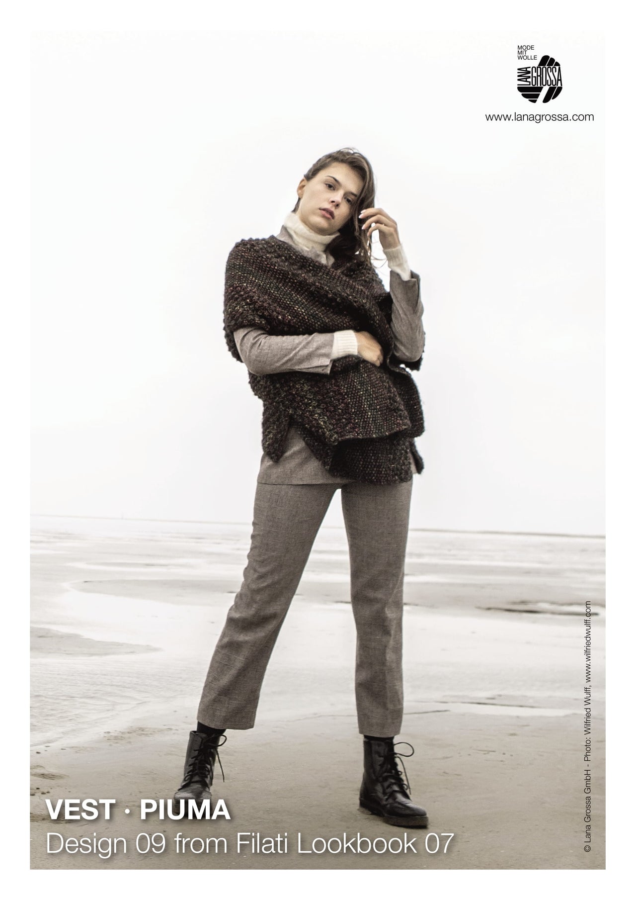 Lana Grossa Vest Knitting Pattern