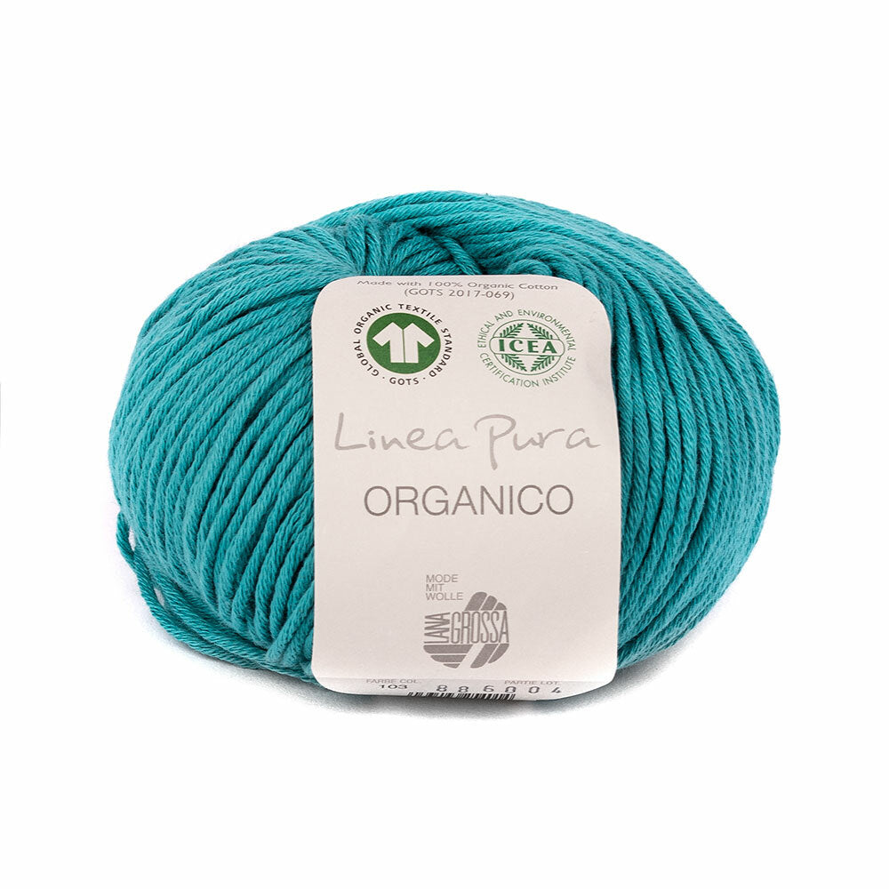 Lana Grossa Linea Pura Organico Yarn - Cotton Aran