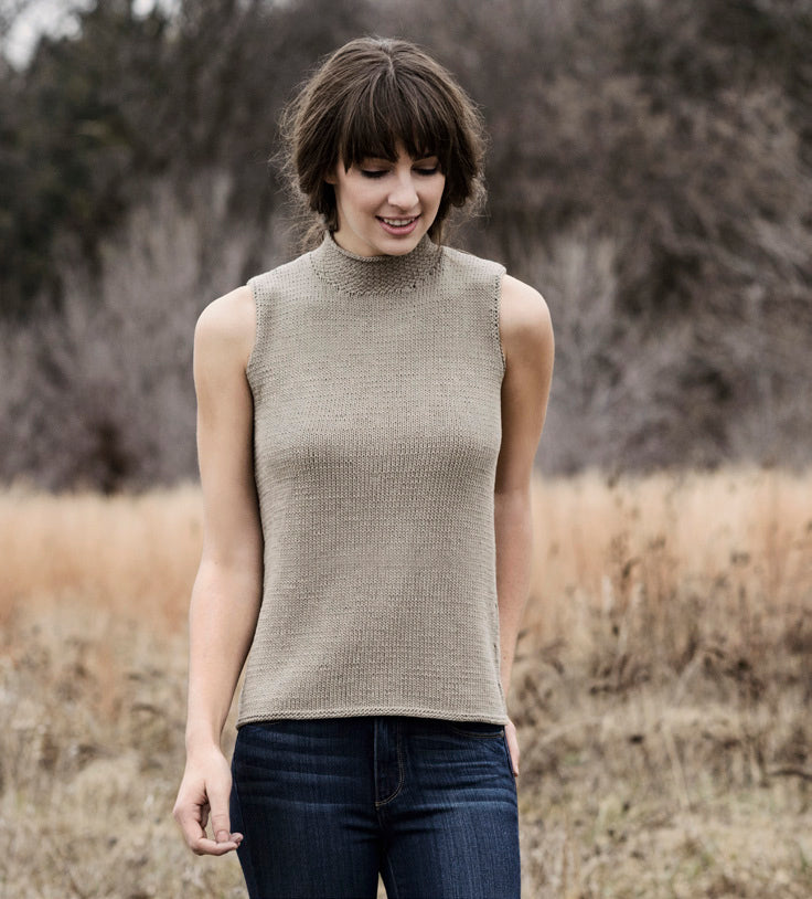 Dawson Shell Top Knitting Pattern