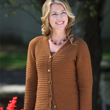 Valley Yarns Dylan Cardigan Knitting Pattern
