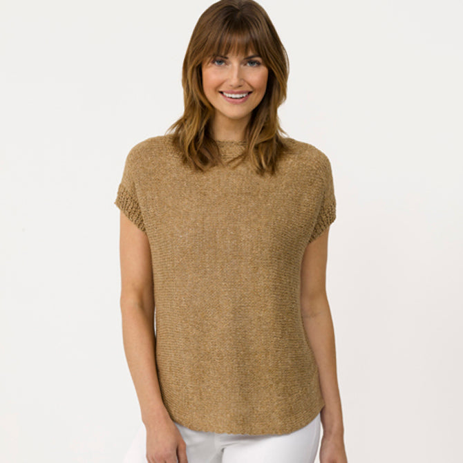 Stacy Charles Fine Yarns Stonecrop Top Knitting Pattern