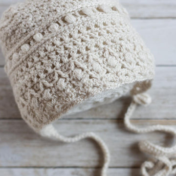 Modern Classic Baby Bonnet