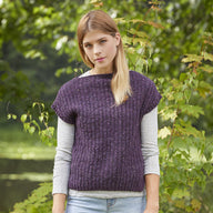 Tahki Yarns Kenmare Vest Knitting Pattern