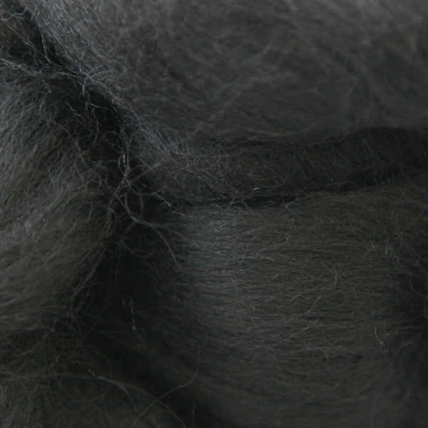 Dashing Mouse Fibers Dyed Corriedale Top Yarn - Wool