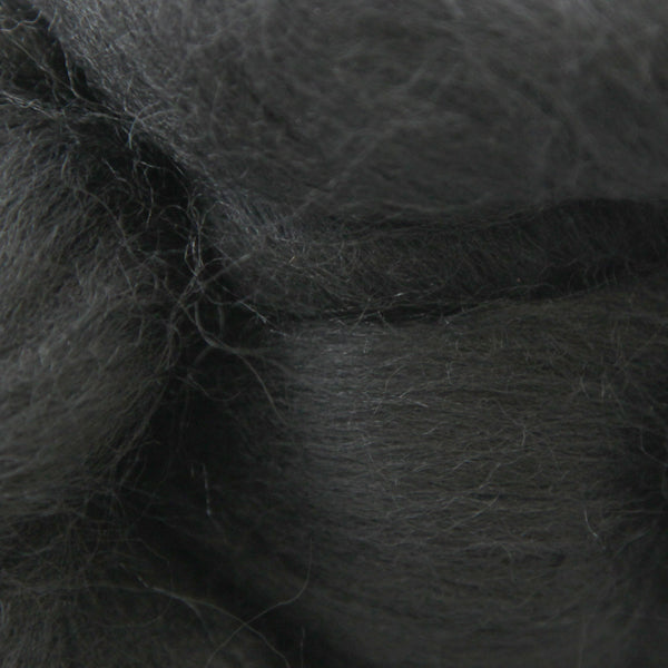 Dashing Mouse Fibers Dyed Corriedale Top