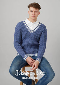 Debbie Bliss Kentwell Sweater Knitting Pattern
