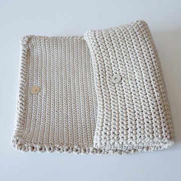 Crochet Strass Pochette Bag