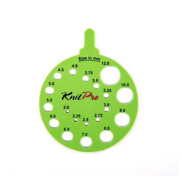 KnitPro Round Needle View Sizer - Envy