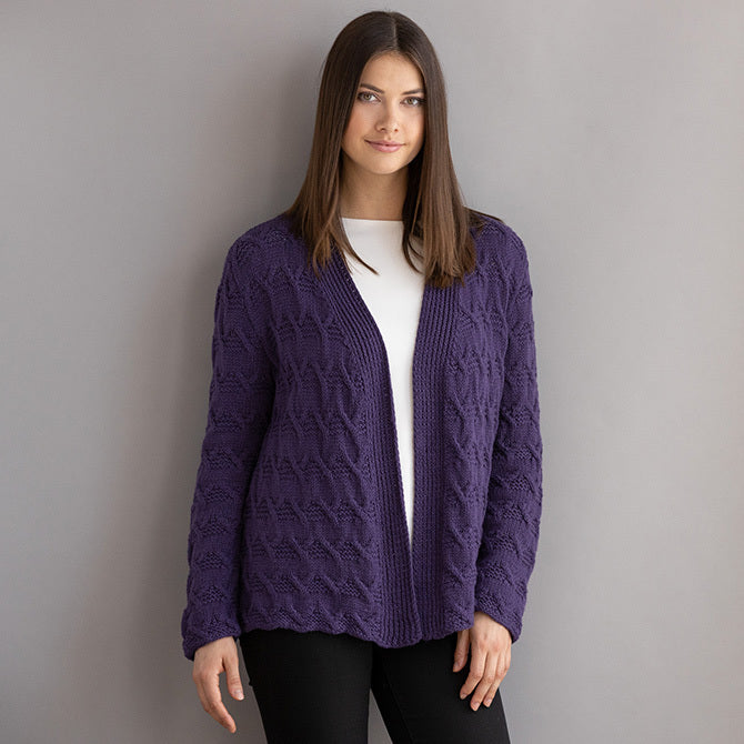 String Dawn Cardigan Knitting Pattern