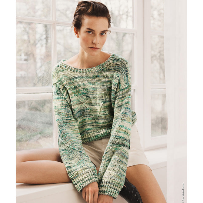 Lana Grossa 02 Pullover Jumper Knitting Pattern