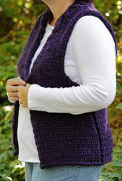Super Bulky Plus Size Winter Vest