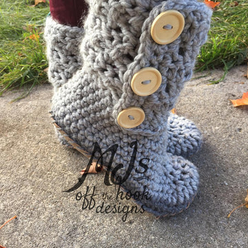 Criss Cross Slipper Boots