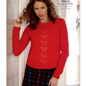 Noro NSL Sweater Jumper Knitting Pattern