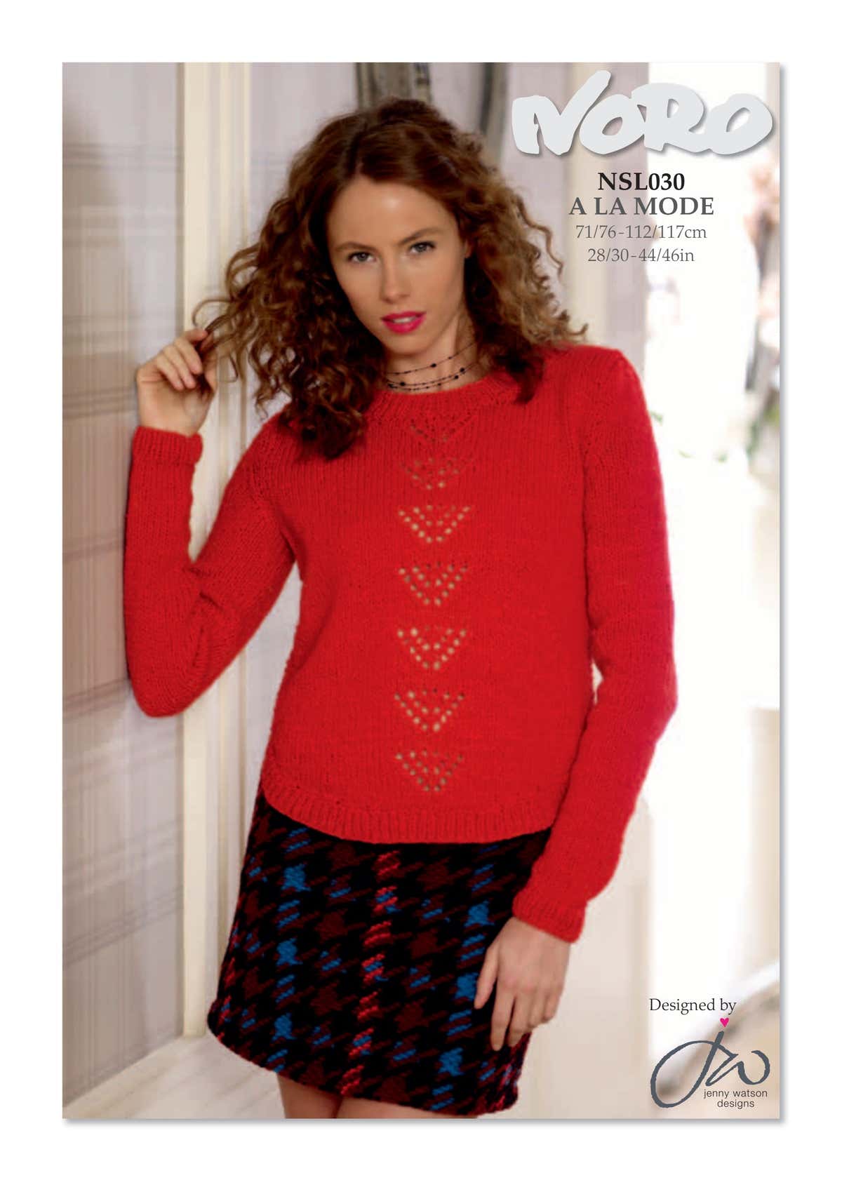 Noro NSL Sweater Jumper Knitting Pattern