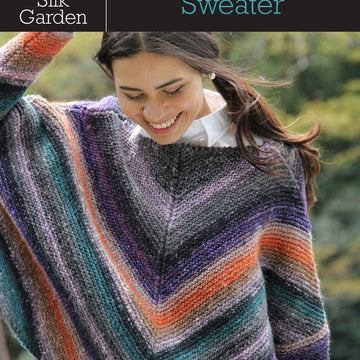 Garter Stitch Sweater Jumper Knitting Pattern