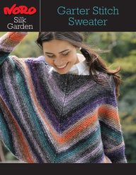 Garter Stitch Sweater Jumper Knitting Pattern