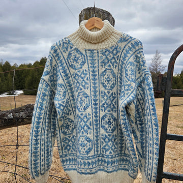 Medallion Sweater In Koigu Chelsea