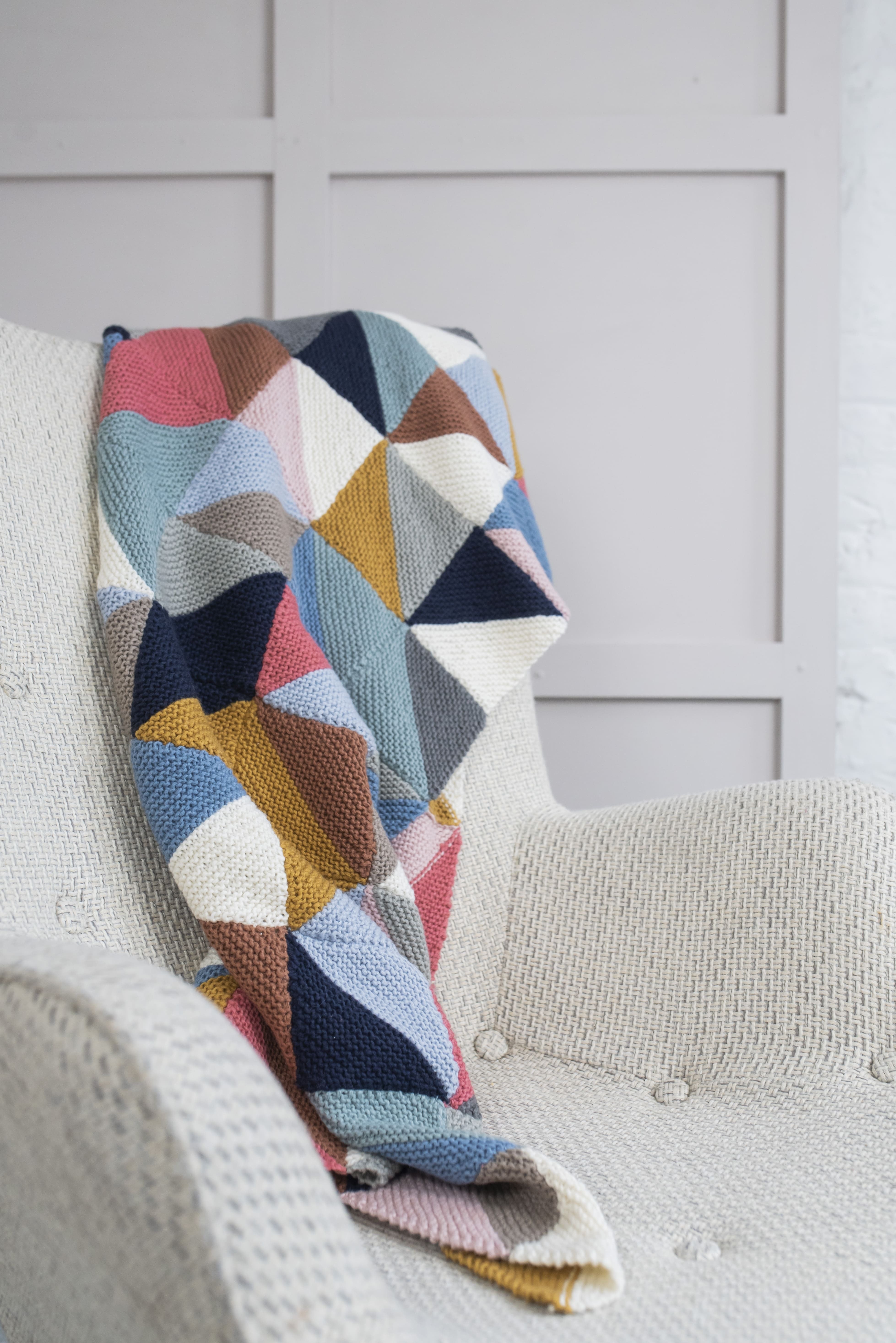 Rowan Peony Blanket Knitting Pattern