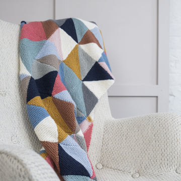 Rowan Peony Blanket Knitting Pattern