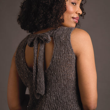 Loren In Rowan Alpaca Sparkle Jumper Knitting Pattern
