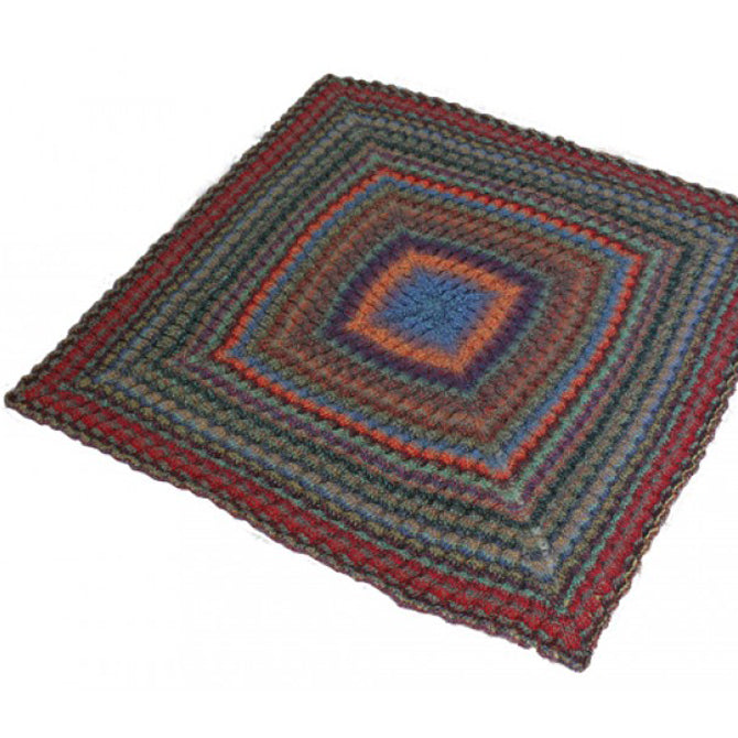 Jojoland Wheat Farm Blanket Knitting Pattern