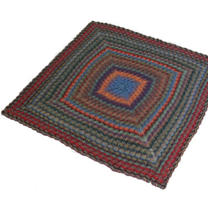 Jojoland Wheat Farm Blanket Knitting Pattern