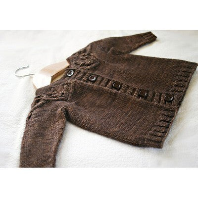 Coastal Kids Little Oak Cardigan Knitting Pattern