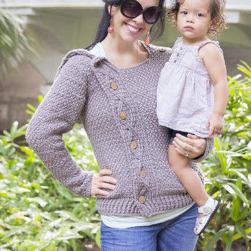 Cabled Jacket Chameleon Style