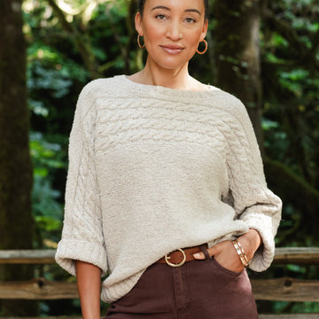 Brookline Jumper in Berroco Remix Wool DK Knitting Pattern
