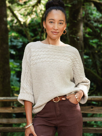 Brookline Jumper in Berroco Remix Wool DK Knitting Pattern