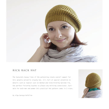 Olgajazzy Rick Rack Hat Knitting Pattern