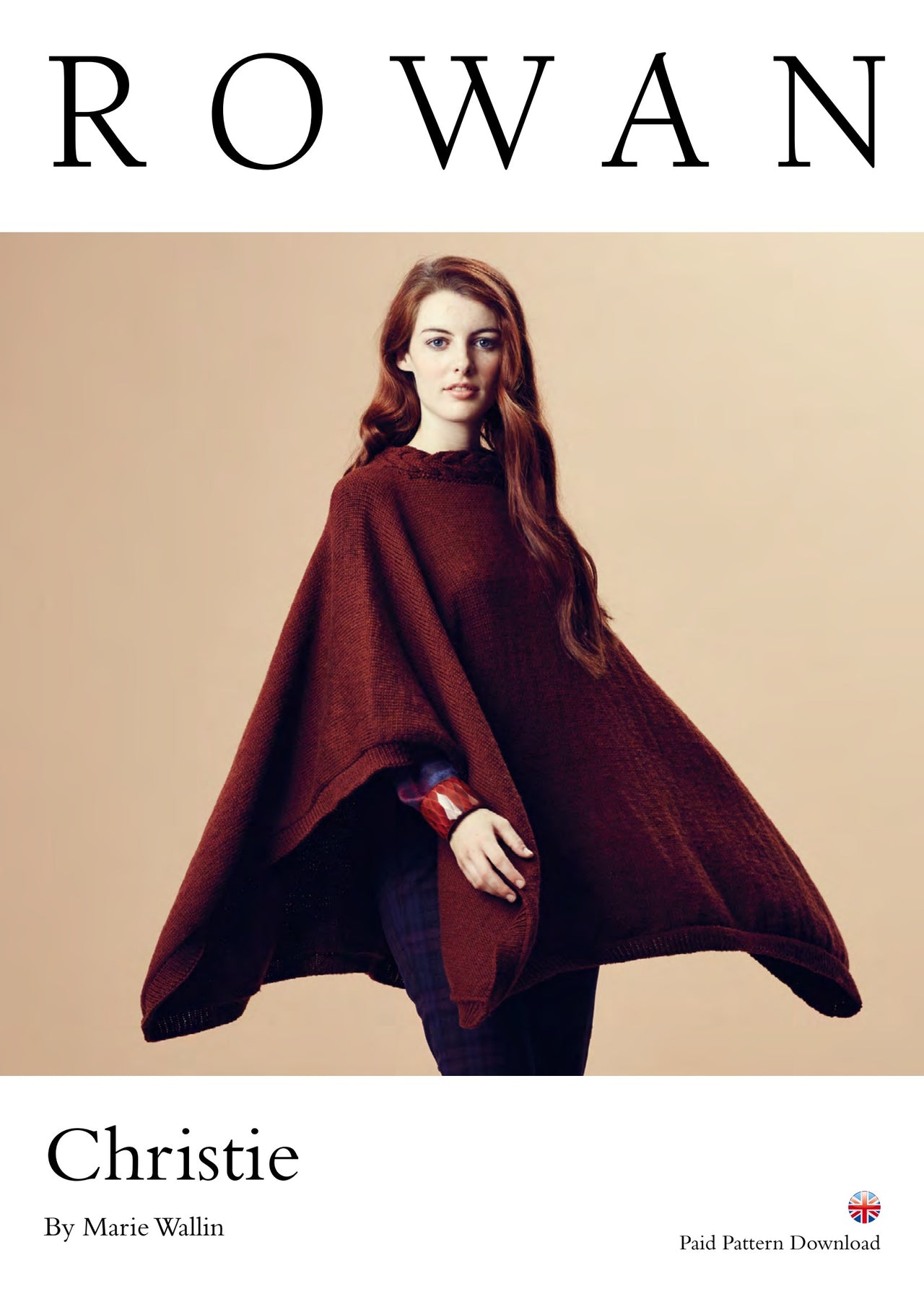 Rowan Christie Cape Knitting Pattern
