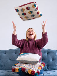 Lilo Lina Linde Cushions Knitting Pattern