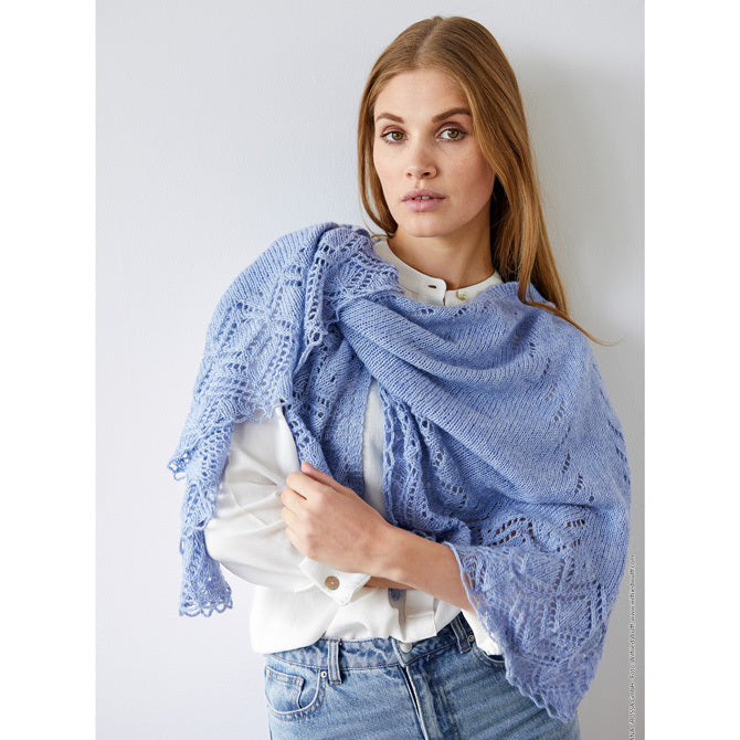 Lana Grossa 20 Shawl Wrap Knitting Pattern