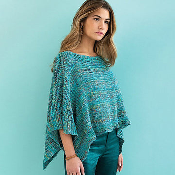 Noro The Easy-Peasy Poncho Cape Knitting Pattern