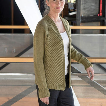 Bishop Cardigan Knitting Pattern