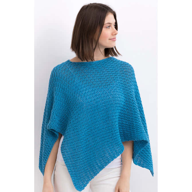 String Valadon Poncho Cape Knitting Pattern